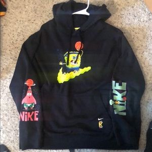 Nike Kyrie x Spongebob black hoodie